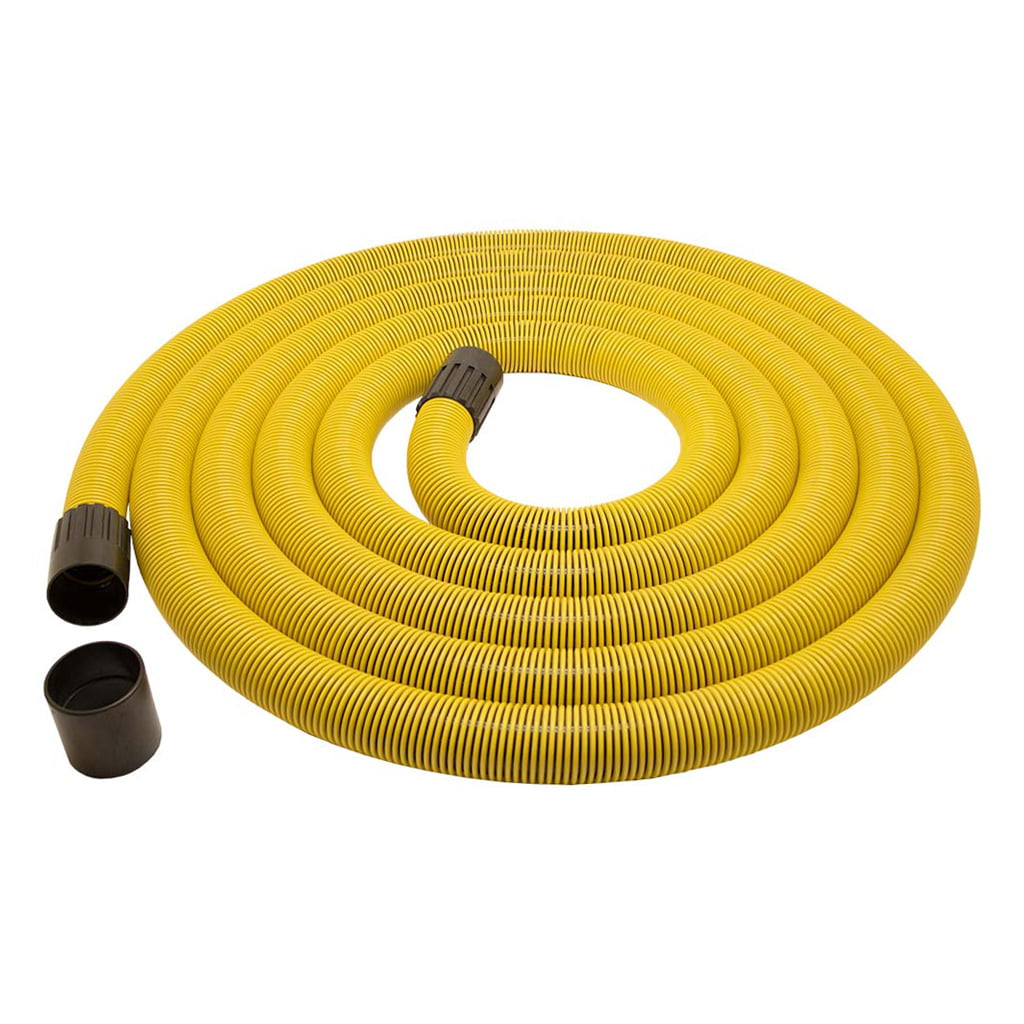 1.5" X 25' Vacuum Hose + 1/4" X 25' High Pressure Solution Hose Combo Pack
