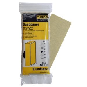 Sandpaper 180 Grit 5 Pack